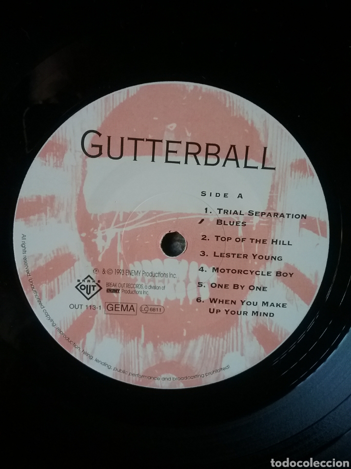 Discos de vinilo: GUTTERBALL 1993 Original Lp West Germany - Foto 5
