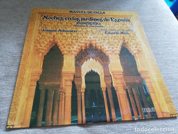 Discos de vinilo: Manuel de Falla-noches en los j&aacute;rdines de Espa&ntilde;a
