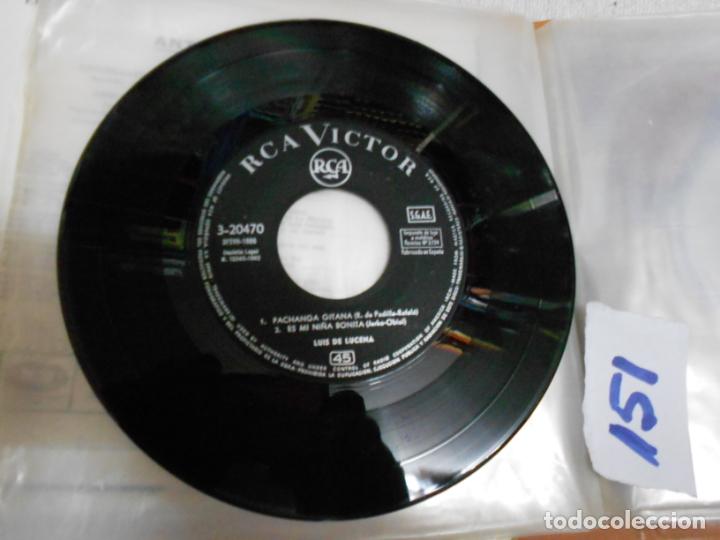 Discos de vinilo: ANTIGUO SINGLE - LUIS DE LUCENA - Foto 1