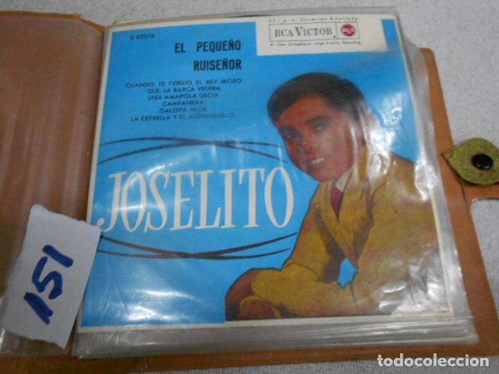 Discos de vinilo: ANTIGUO SINGLE - JOSELITO EL PEQUE&Ntilde;O RUISE&Ntilde;OR