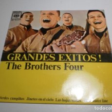 Discos de vinilo: SINGLE THE BROTHERS FOUR. GRANDES ÉXITOS. CBS 1963 SPAIN (PROBADO Y BIEN)