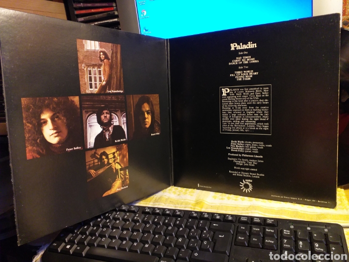 Discos de vinilo: PALADIN ESPA&Ntilde;A ISLAND 1971 PROG - Foto 4