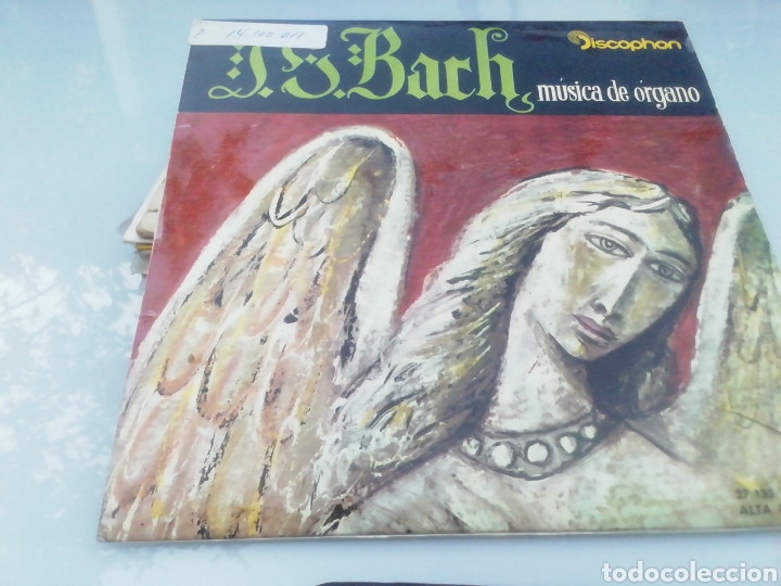 Discos de vinilo: Bach. M&uacute;sica de &oacute;rgano. single. - Foto 1