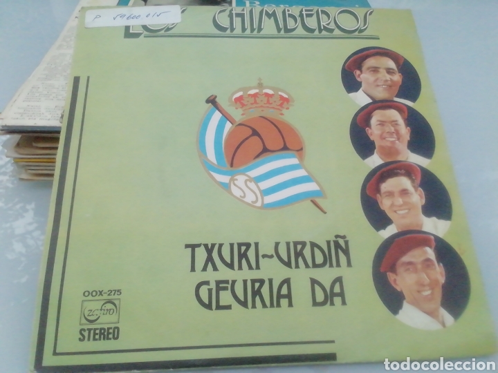 Discos de vinilo: Los chimberos. Txuri Urdin Geuria Da. single. - Foto 1