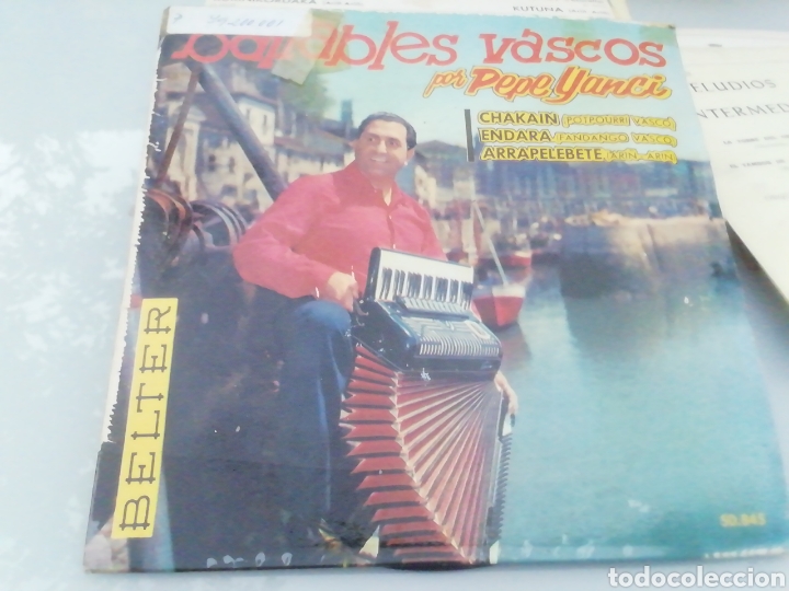 Discos de vinilo: Bailables Vascos. Pepe Yanci. Single. - Foto 1