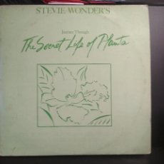 Discos de vinilo: STEVIE WONDER.THE SECRET LIFE OF PLANTS. DOBLE LP ESPAÑA 1979 PORTADA TRIPLE PEPETO. Lote 209879641