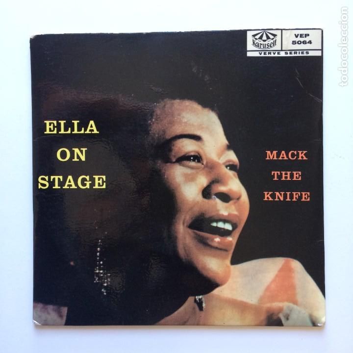 Discos de vinilo: Ella Fitzgerald &ndash; Ella On Stage SWEDEN KARUSELL* - Foto 1