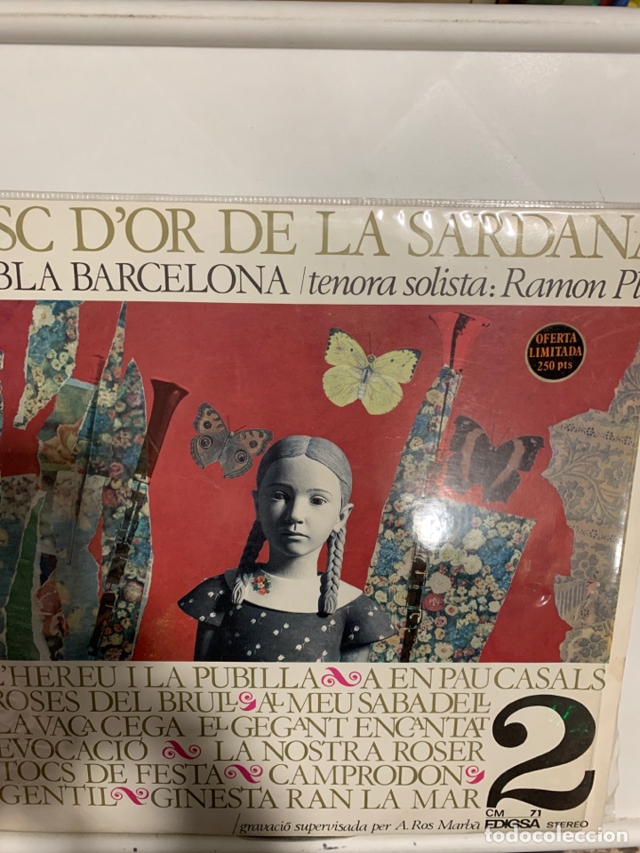 Disques de vinyle: (VIN787) DISC DOR DE LA SARDANA( vinilo Segunda mano )