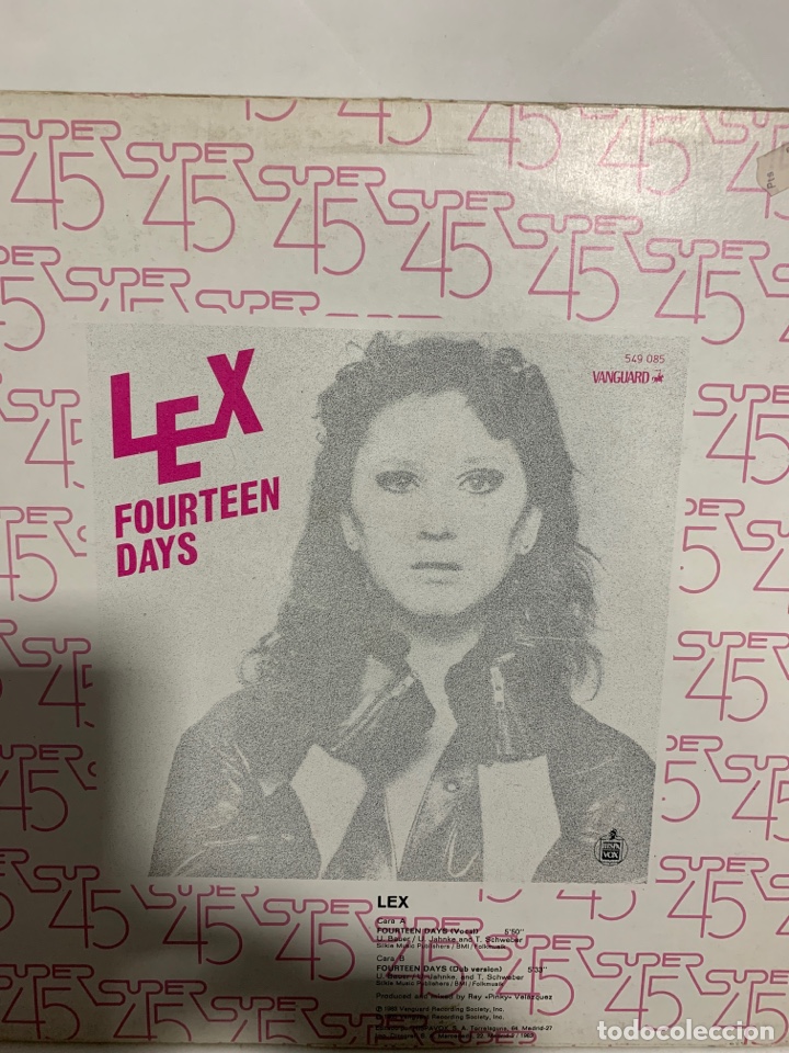 Discos de vinilo: (VIN804) LEX ( vinilo Segunda mano ) - Foto 2