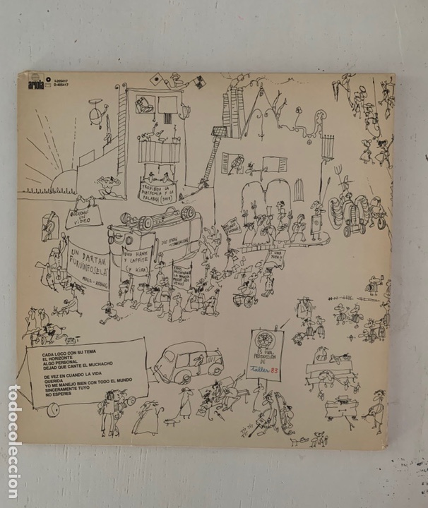 Discos de vinilo: SERRAT- CADA LOCO CON SU TEMA - Foto 2
