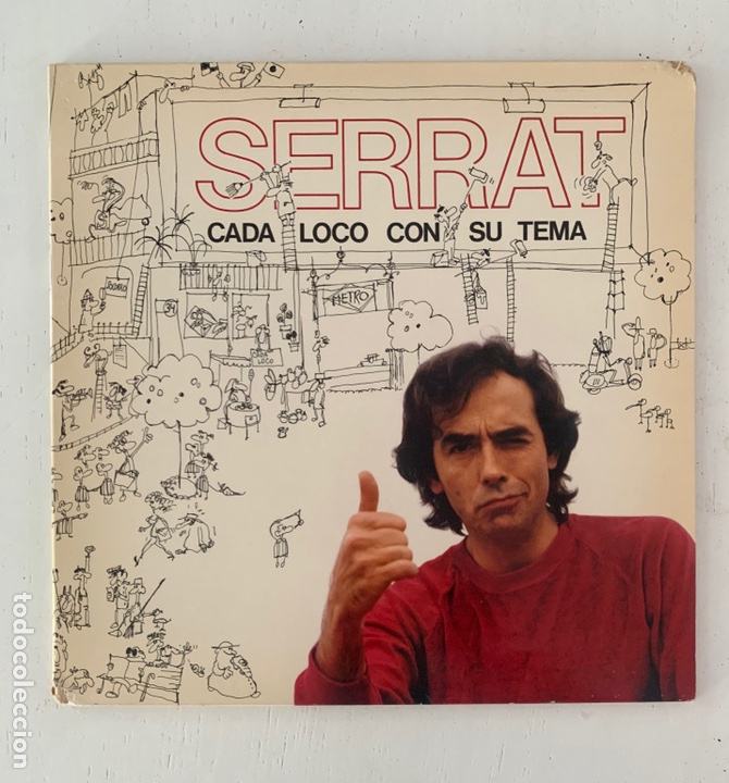 Discos de vinilo: SERRAT- CADA LOCO CON SU TEMA - Foto 1