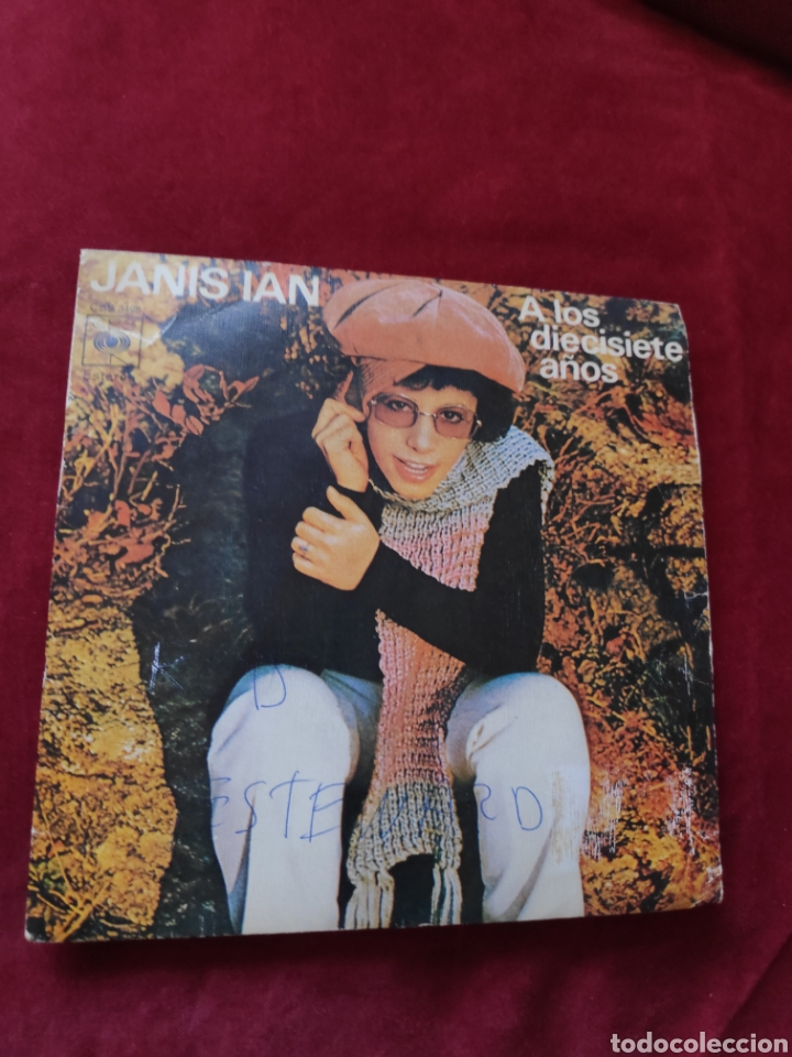Discos de vinilo: Janis Ian - a los 17 a&ntilde;os - Single vinilo - Foto 1