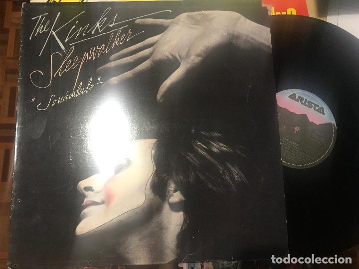 Discos de vinilo: KINKS - SLEEPWALKER LP AROLA 80 REEDICION - Foto 1