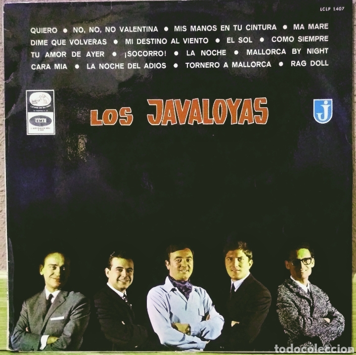 Discos de vinilo: LOS JAVALOYAS LP La Voz De Su Amo 1966 - Foto 1