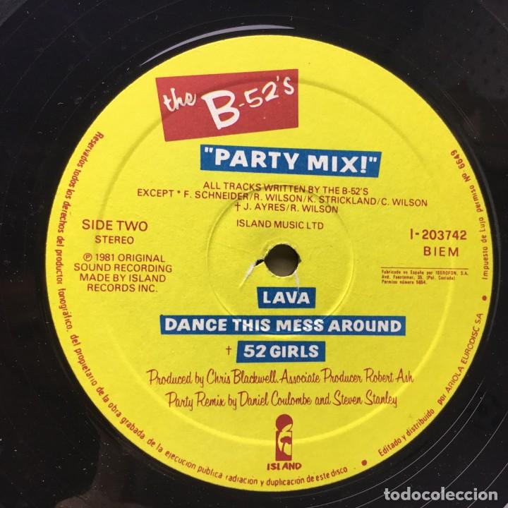 Lp - Disco - Vinilo - Party Mix - The B-52's - - Comprar Discos LP ...