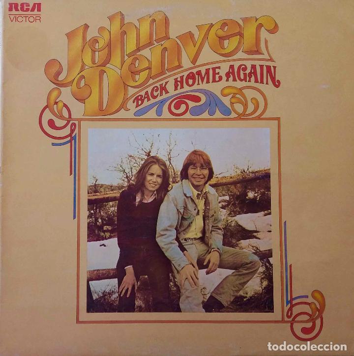 john denver. back home again. lp fabricado e au - Comprar Discos LP