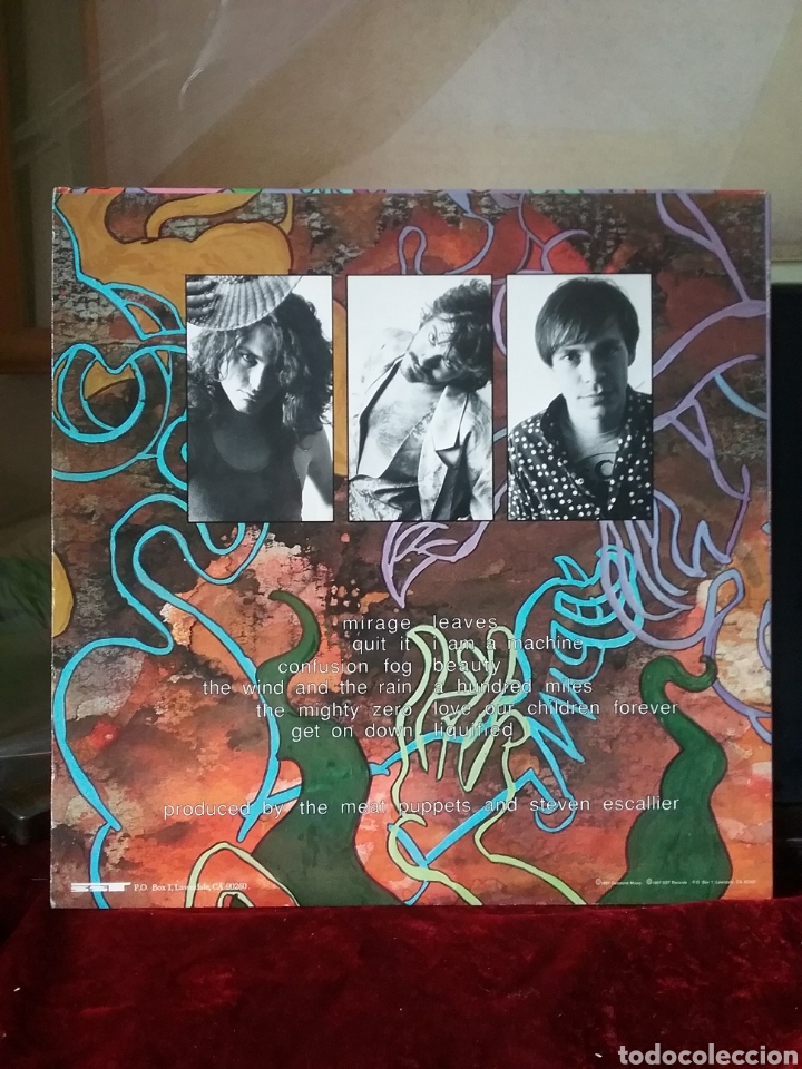 Discos de vinilo: MEAT PUPPETS Original Lp 1987 - Foto 2