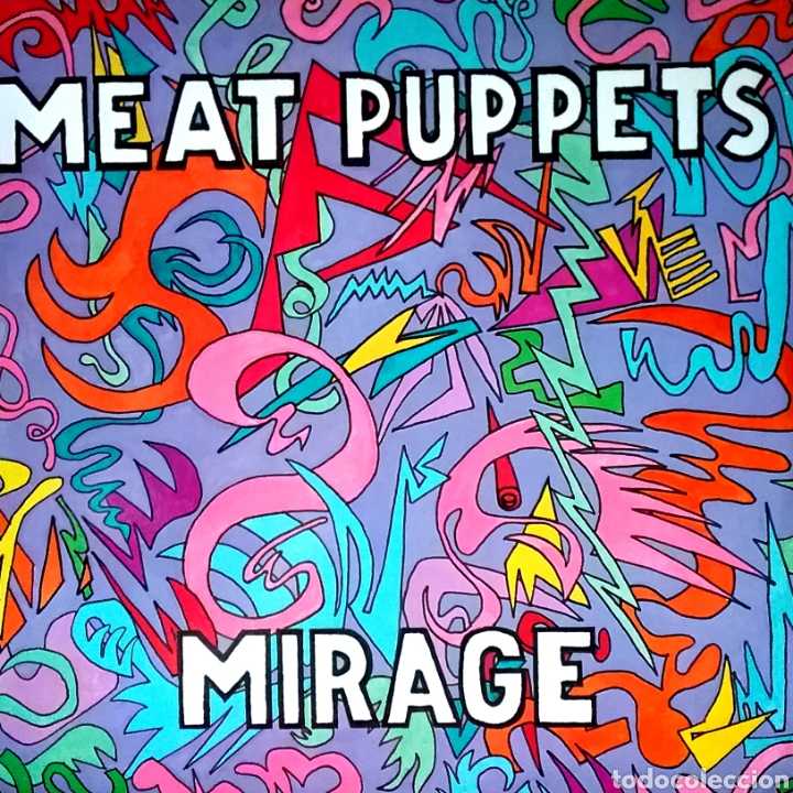 Discos de vinilo: MEAT PUPPETS Original Lp 1987 - Foto 1