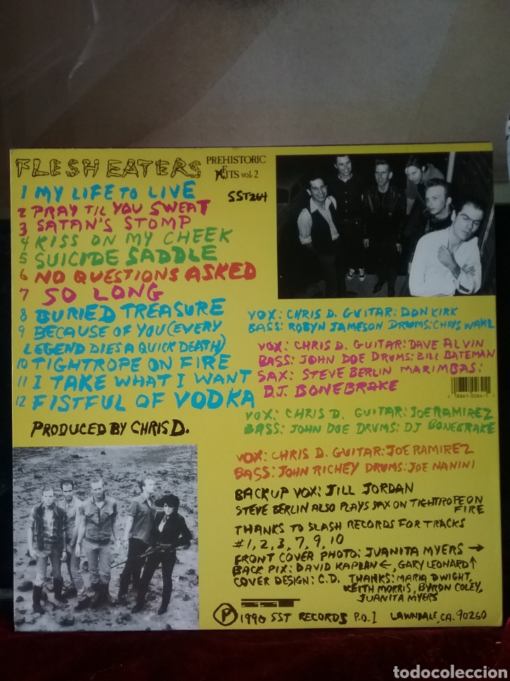 Discos de vinilo: FLESH EATERS Original SST Records 1990 - Foto 2