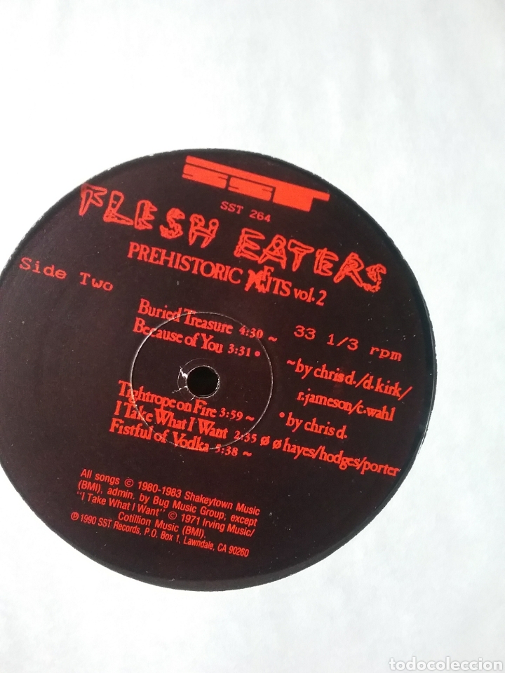 Discos de vinilo: FLESH EATERS Original SST Records 1990 - Foto 4