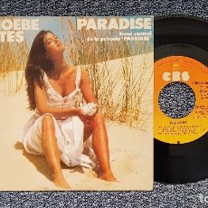Discos de vinilo: PHOEBE CATES - PARADISE / PARADISE INSTR. AÑO 1.982. EDITADO POR CBS. Lote 210085430