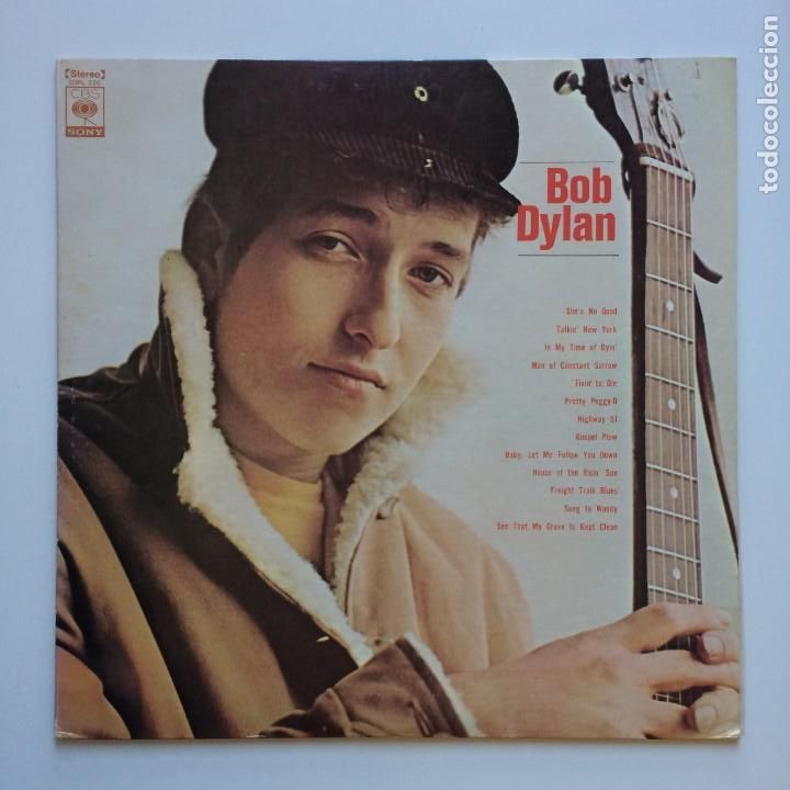 Discos de vinilo: Bob Dylan &ndash; Bob Dylan JAPAN 1974 CBS-SONY - Foto 1