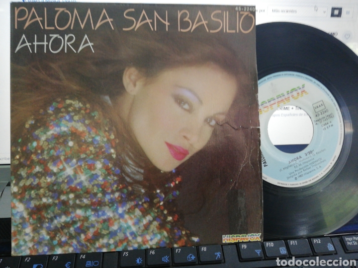Discos de vinilo: Paloma San Basilio single ahora 1982 - Foto 1