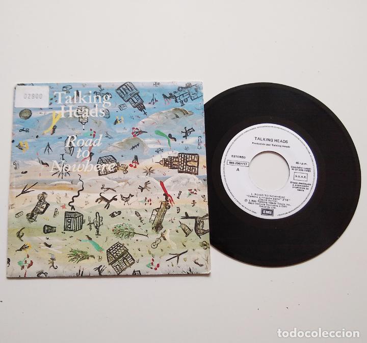 Discos de vinilo: TALKING HEADS. ROAD TO NOWHERE. 7&rdquo; - Foto 1
