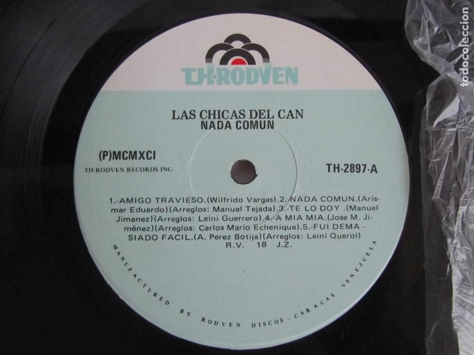 Discos de vinilo: Lp vinilo Las chicas del Can, nada com&uacute;n - Foto 4