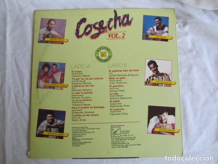 Discos de vinilo: Lp vinilo Cosecha V. 2 13 &eacute;xitos originales 1989 - Foto 2