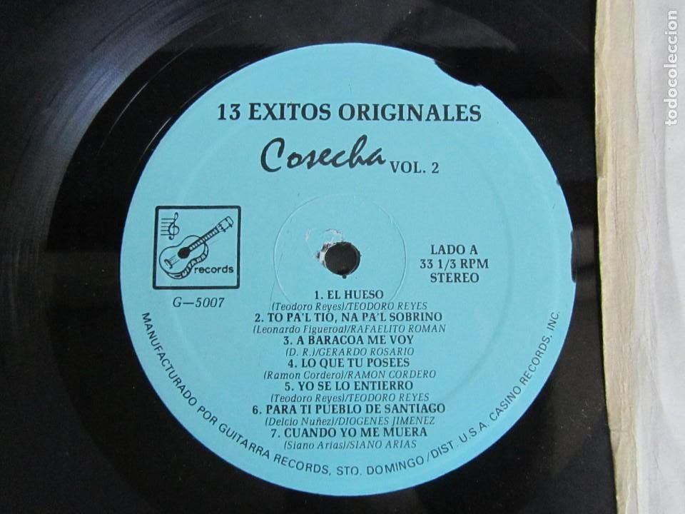 Discos de vinilo: Lp vinilo Cosecha V. 2 13 &eacute;xitos originales 1989 - Foto 5