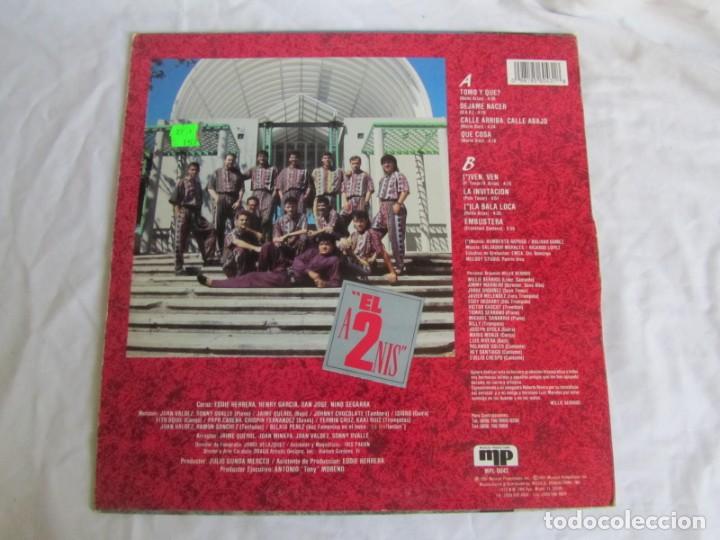 Discos de vinilo: Lp vinilo Williw Berrios, el A2nis 1991 - Foto 2