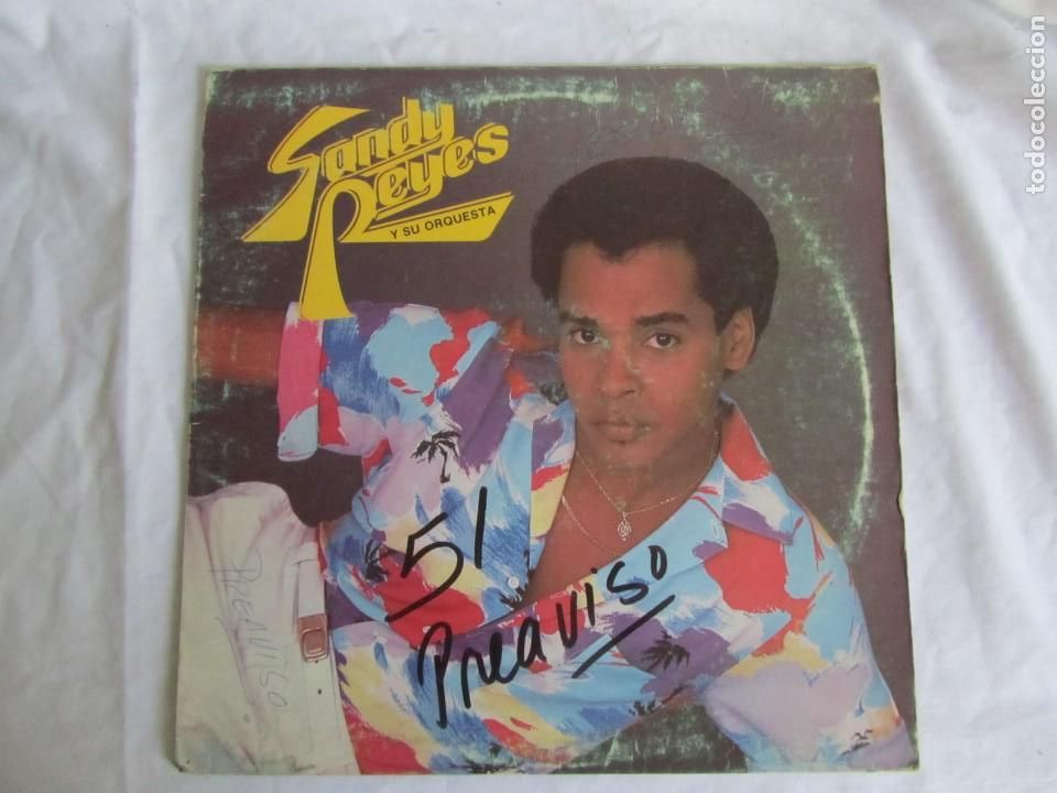 Discos de vinilo: 2 LPs Sandy Reyes y su orquesta 1986 - Foto 6