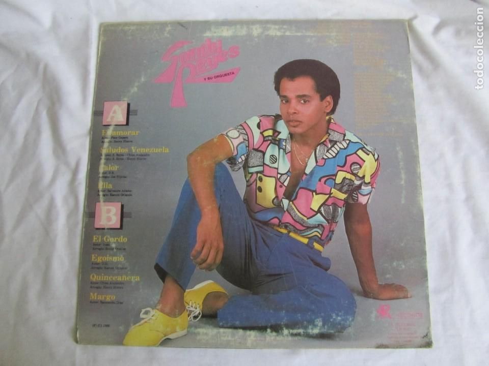 Discos de vinilo: 2 LPs Sandy Reyes y su orquesta 1986 - Foto 7