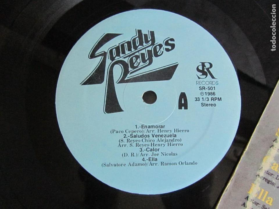 Discos de vinilo: 2 LPs Sandy Reyes y su orquesta 1986 - Foto 8