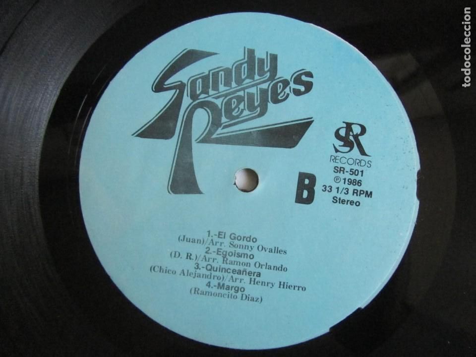 Discos de vinilo: 2 LPs Sandy Reyes y su orquesta 1986 - Foto 9
