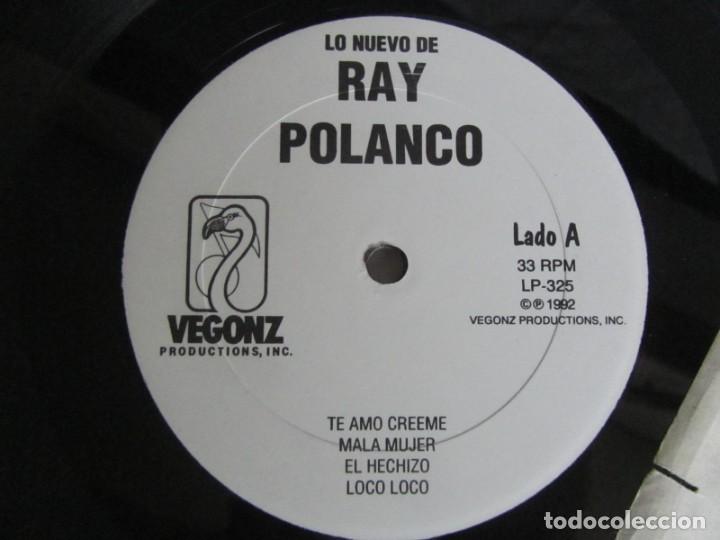 Discos de vinilo: Lp vinilo Lo nuevo de Ray Polanco 1992 - Foto 4
