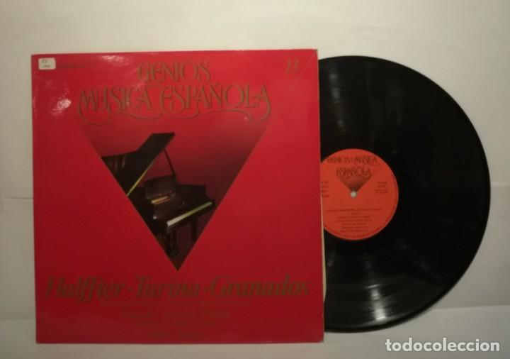 Discos de vinil: GENIOS DE LA M&Uacute;SICA ESPA&Ntilde;OLA HALFFTER- TURINA- GRANADOS LP 1974 + LIBRETO-C
