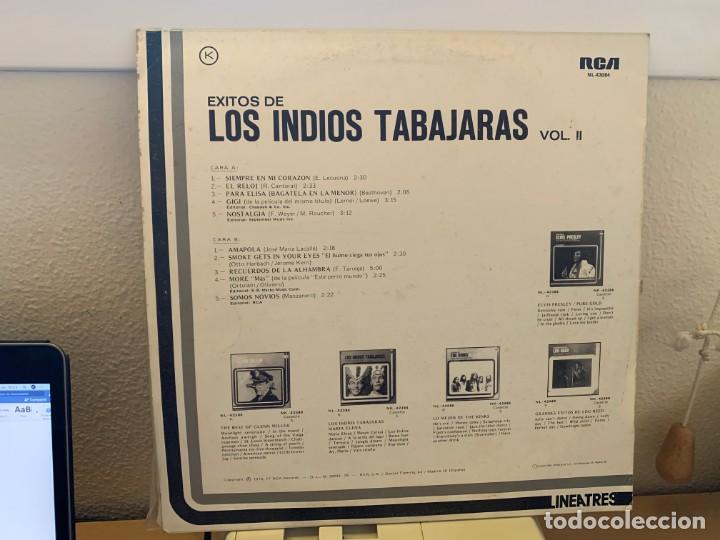Discos de vinilo: Los Indios Tabajaras &lrm;&ndash; Los Exitos De Los Indios Tabajaras Vol. II. VG+/VG+.1979 - Foto 2