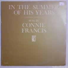 Discos de vinilo: CONNIE FRANCIS. IN THE SUMMER OF HIS YEARS. USA 1963. MONO.. Lote 210134801