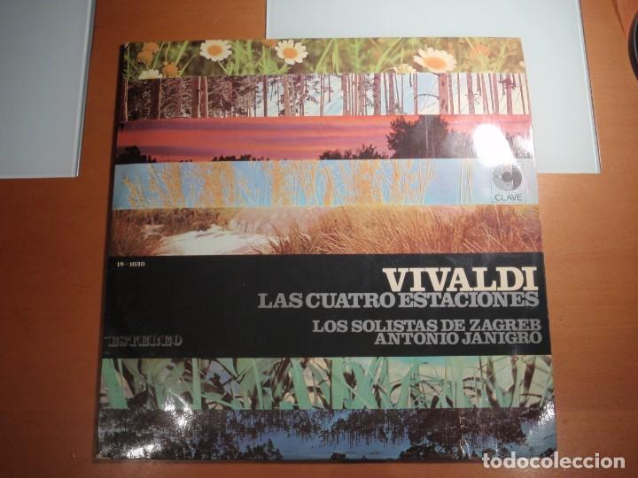 Discos de vinilo: LP Vivaldi - Las cuatro estaciones - Foto 1