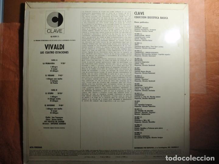 Discos de vinilo: LP Vivaldi - Las cuatro estaciones - Foto 2