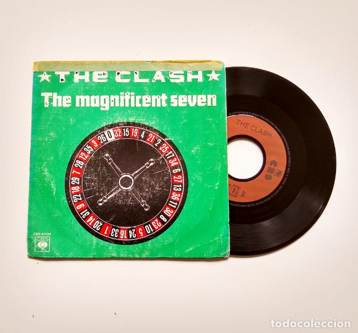 Discos de vinilo: THE CLASH. THE MAGNIFICENT SEVEN. 7&rdquo; - Foto 1