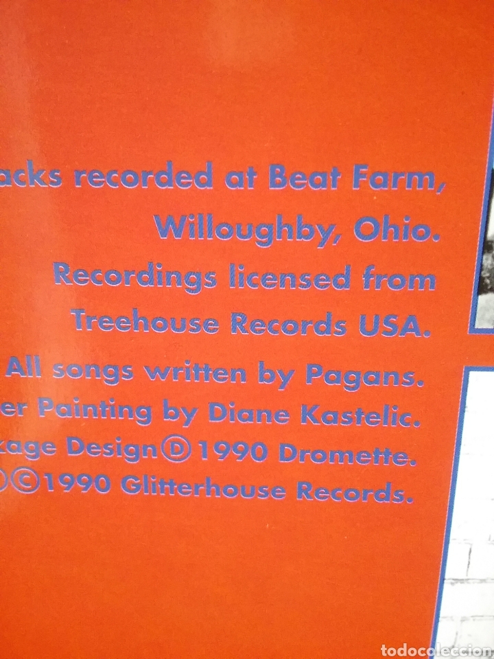 Discos de vinilo: PAGANS LP Original 1990 Punk desde Ohio. - Foto 3