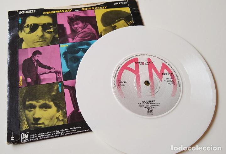 Discos de vinilo: SQUEEZE. CHRISTMAS DAY. VINILO BLANCO. 7&rdquo; - Foto 2