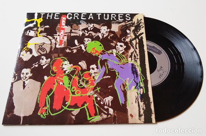 Discos de vinilo: THE CREATURES. RIGHT NOW. 1983. 7&rdquo; SIOUXIE - Foto 1