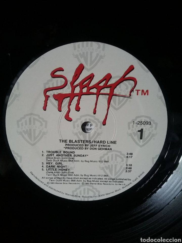 Discos de vinilo: THE BLASTERS Slash Records Lp Original del 1985 - Foto 6