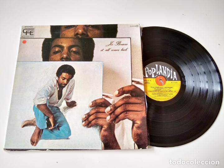 Discos de vinilo: JOE BOURNE. IT ALL COMES BACK. LP - Foto 1