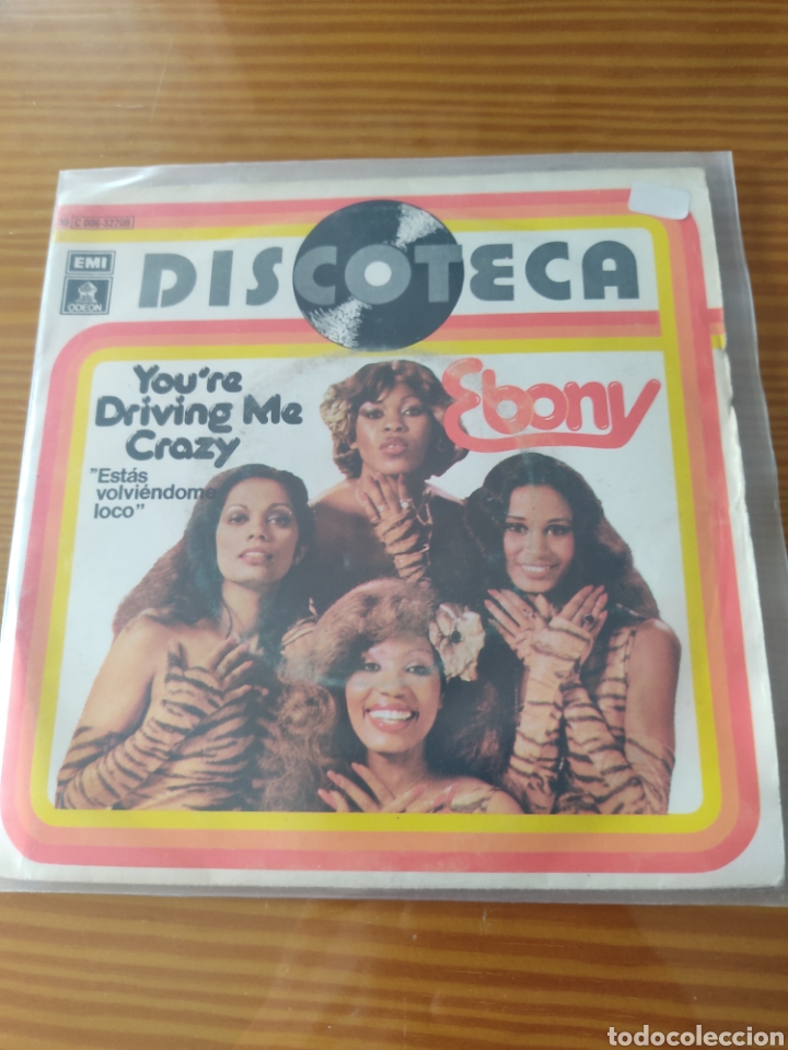 Discos de vinilo: Disco vinilo single EBONY - Foto 1