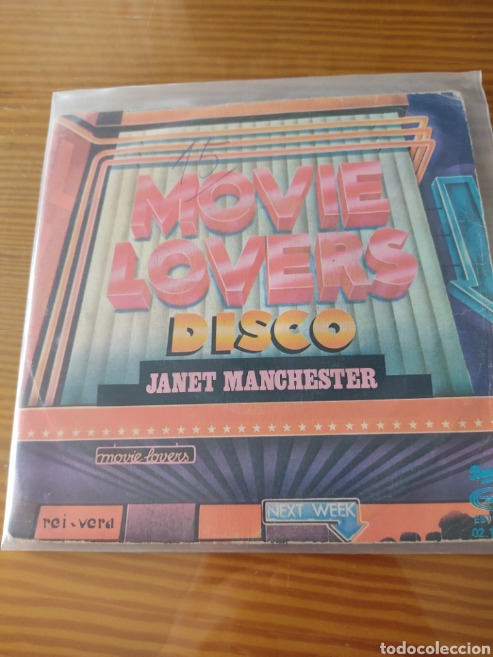 Discos de vinilo: Disco vinilo single JANET MANCHESTER - Foto 1